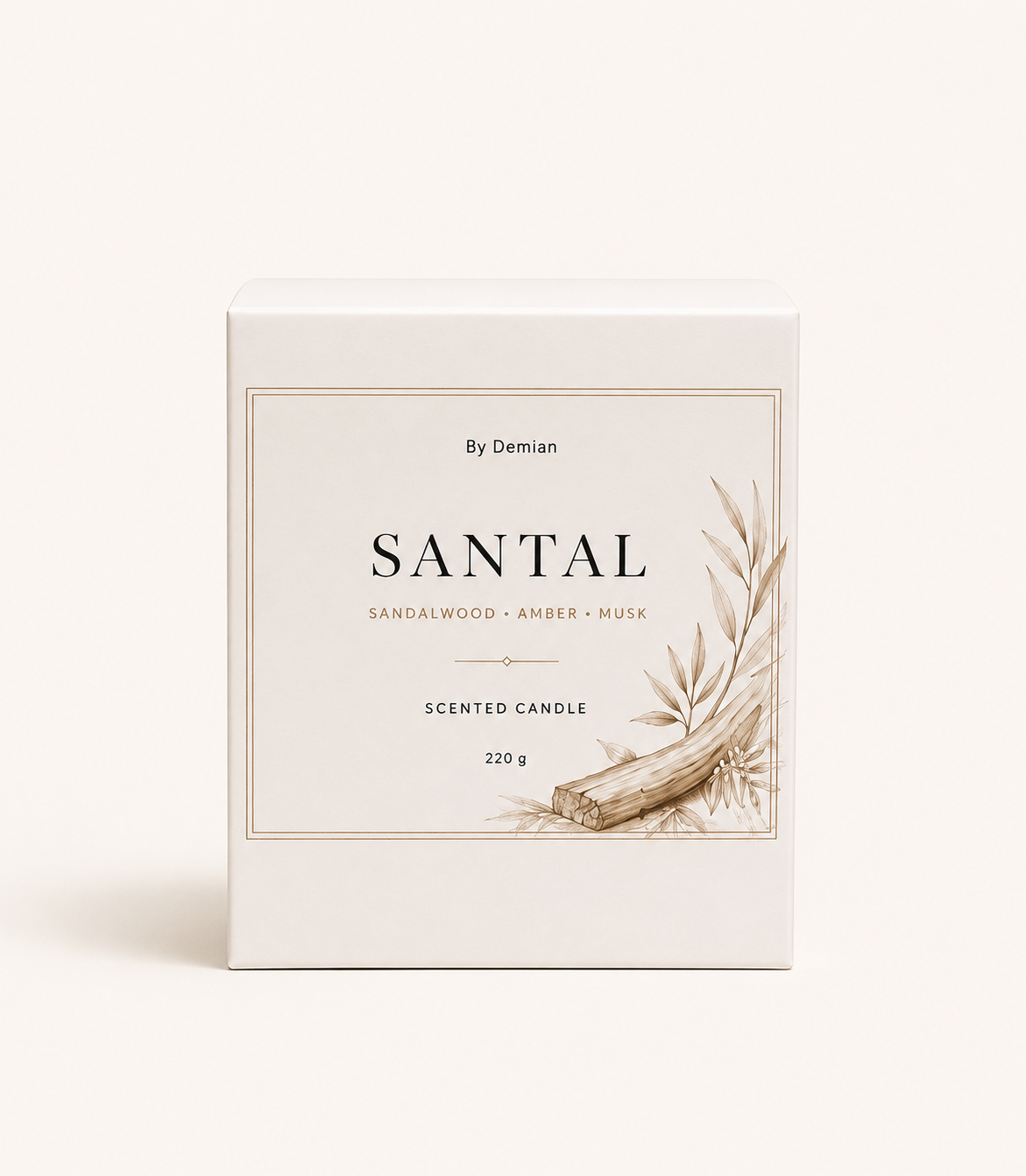 Santal Scented Candle
