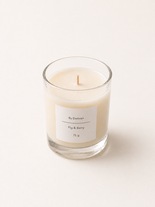 Fig & Berry Scented Candle