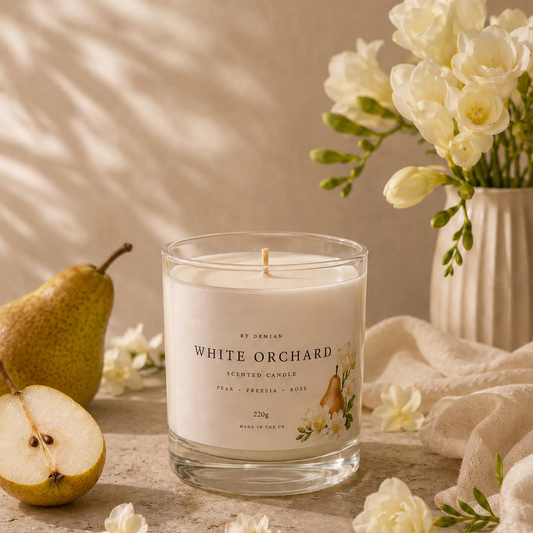 White Orchard Candle